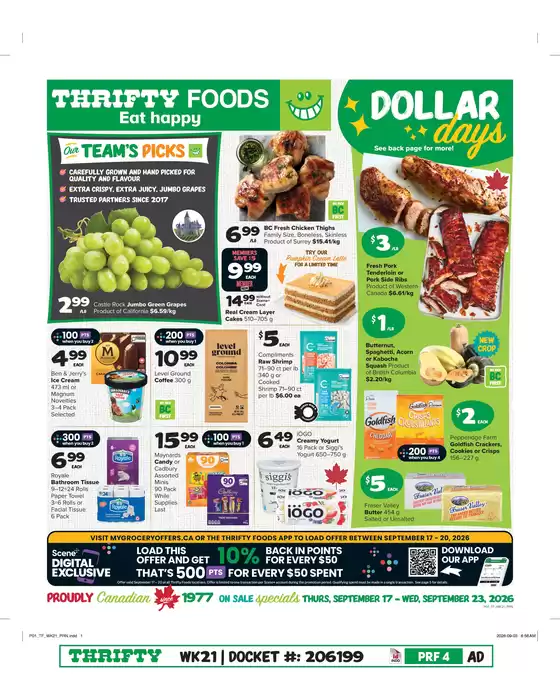 Thrifty Foods catalogue | Weekly Flyer | 2026-09-17T00:00:00.000Z - 2026-09-23T00:00:00.000Z