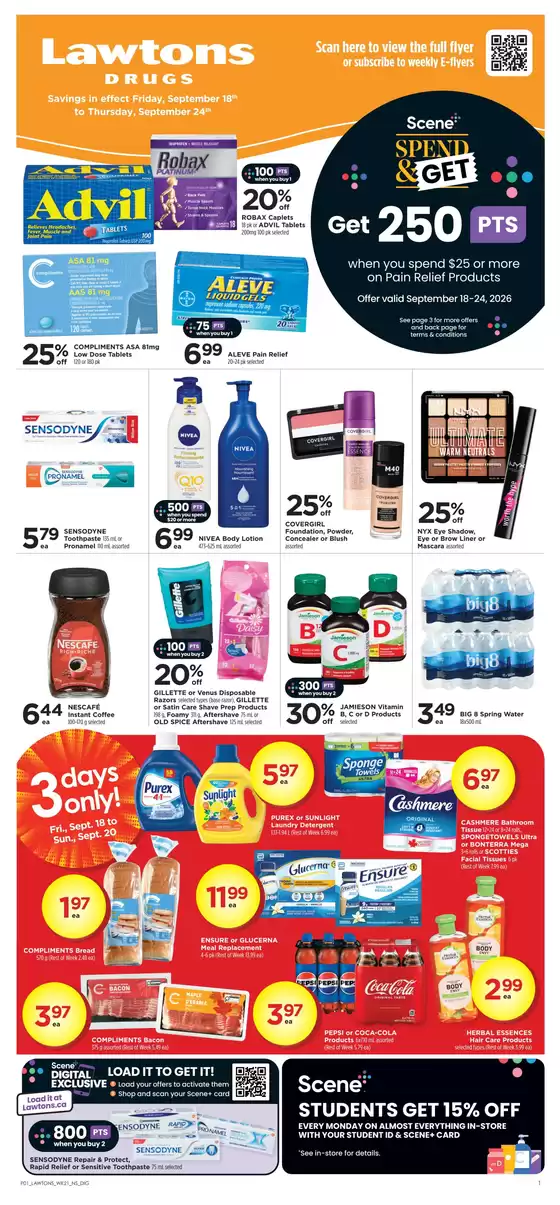 Lawtons Drugs catalogue | Weekly savings | 2026-09-18T00:00:00.000Z - 2026-09-24T00:00:00.000Z