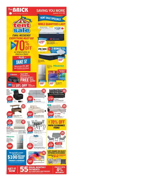 The Brick catalogue | Weekly Flyer | 2026-09-18T00:00:00.000Z - 2026-09-24T00:00:00.000Z