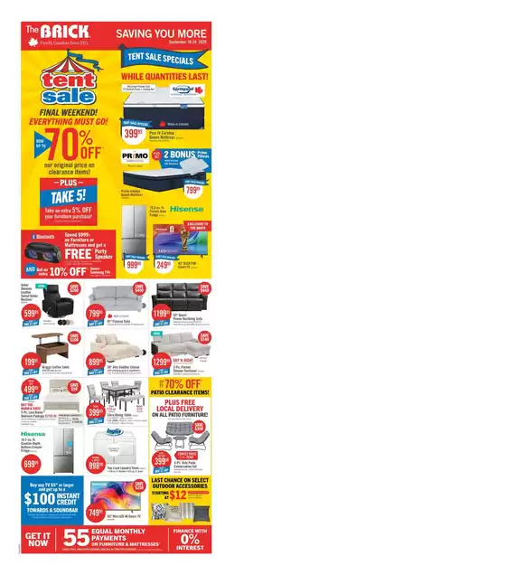 The Brick catalogue | Top deals for all customers | 2026-09-18T00:00:00.000Z - 2026-09-24T00:00:00.000Z