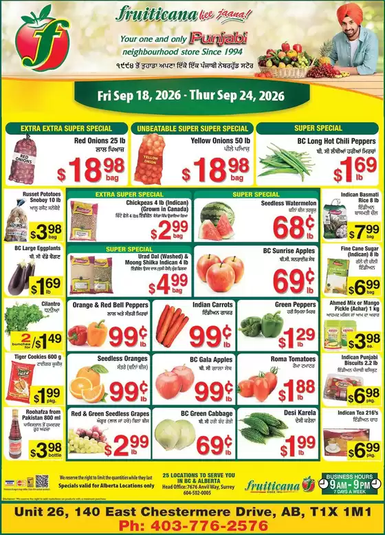 Fruiticana catalogue | Our best offers for you | 2026-09-18T00:00:00.000Z - 2026-09-24T00:00:00.000Z
