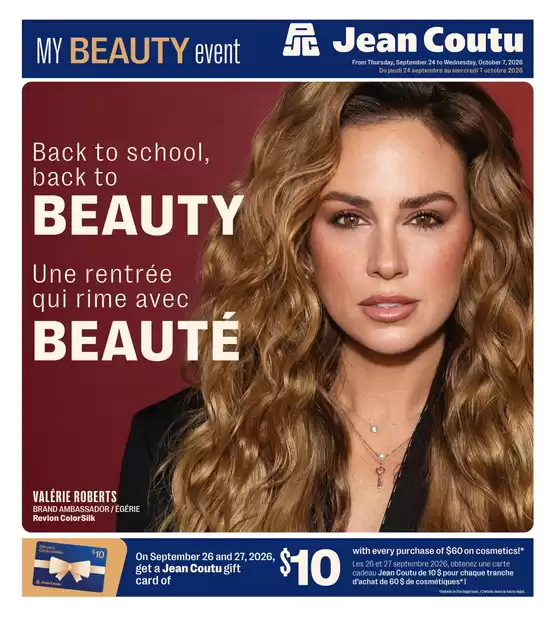 Jean Coutu catalogue | Our best deals for you | 2026-09-24T00:00:00.000Z - 2026-10-07T00:00:00.000Z