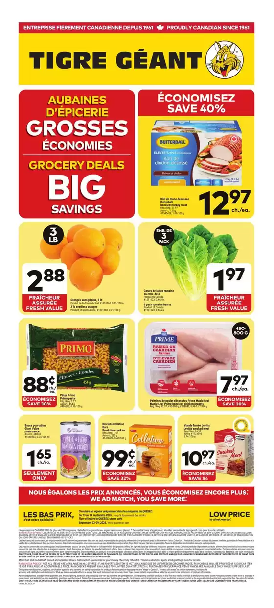 Giant Tiger catalogue | Current bargains and offers | 2026-09-23T00:00:00.000Z - 2026-09-29T00:00:00.000Z