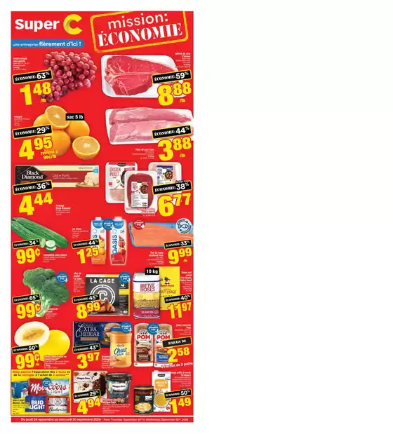 Super C catalogue | Circulaire | 2026-09-24T00:00:00.000Z - 2026-09-30T00:00:00.000Z