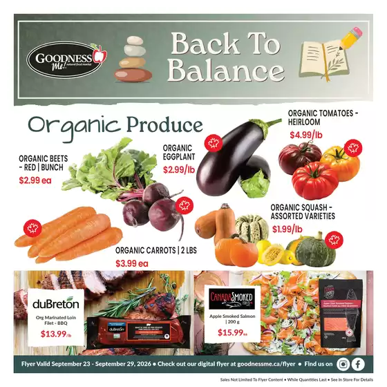 Goodness Me catalogue | Back To Balance | 2026-09-23T00:00:00.000Z - 2026-09-29T00:00:00.000Z