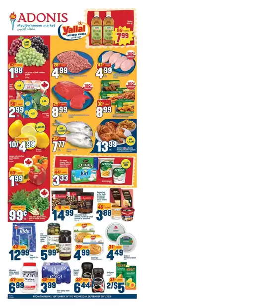 Marché Adonis catalogue | Exclusive bargains | 2026-09-24T00:00:00.000Z - 2026-09-30T00:00:00.000Z