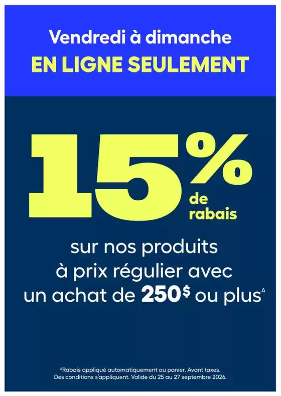 RONA catalogue | Great offer for all customers | 2026-09-25T00:00:00.000Z - 2026-09-27T00:00:00.000Z