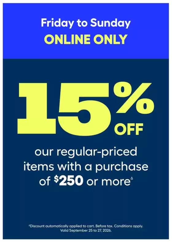 RONA catalogue | Our best bargains | 2026-09-25T00:00:00.000Z - 2026-09-27T00:00:00.000Z