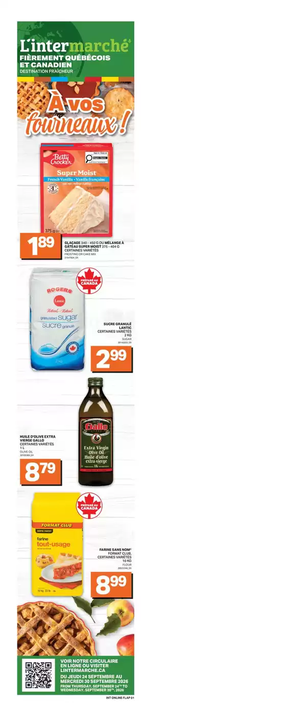 L'Intermarché catalogue in Scarborough | Our best bargains | 2026-09-24T00:00:00.000Z - 2026-09-30T00:00:00.000Z