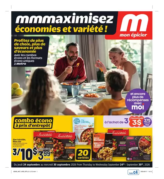 Metro catalogue | Metro weekly flyer Digital | 2026-09-24T00:00:00.000Z - 2026-09-30T00:00:00.000Z