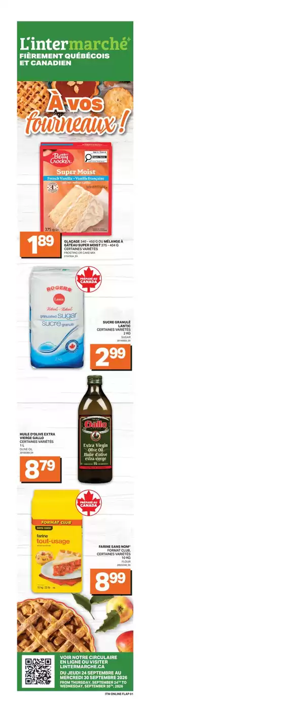 L'Intermarché catalogue in Scarborough | Weekly Flyer | 2026-09-24T00:00:00.000Z - 2026-09-30T00:00:00.000Z