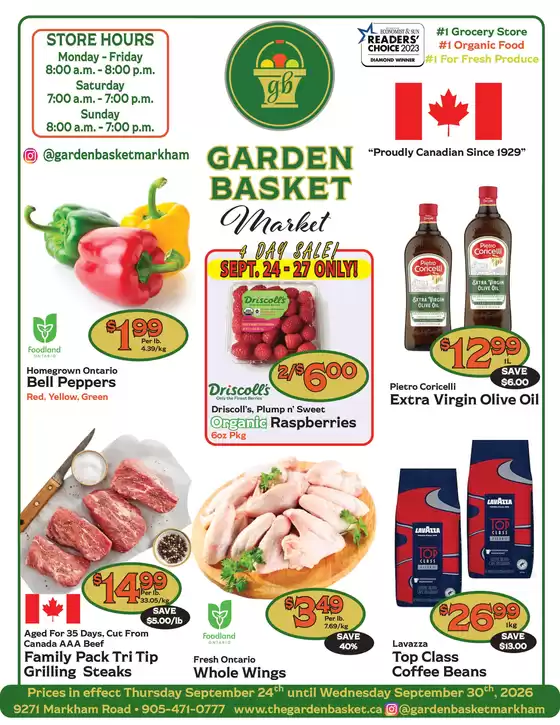 The Garden Basket catalogue | Weekly flyer | 2026-09-24T00:00:00.000Z - 2026-09-30T00:00:00.000Z