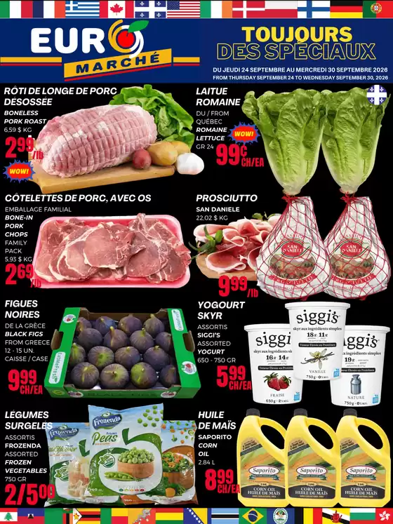 Euromarché catalogue | Toujours des speciaux | 2026-09-24T00:00:00.000Z - 2026-09-30T00:00:00.000Z