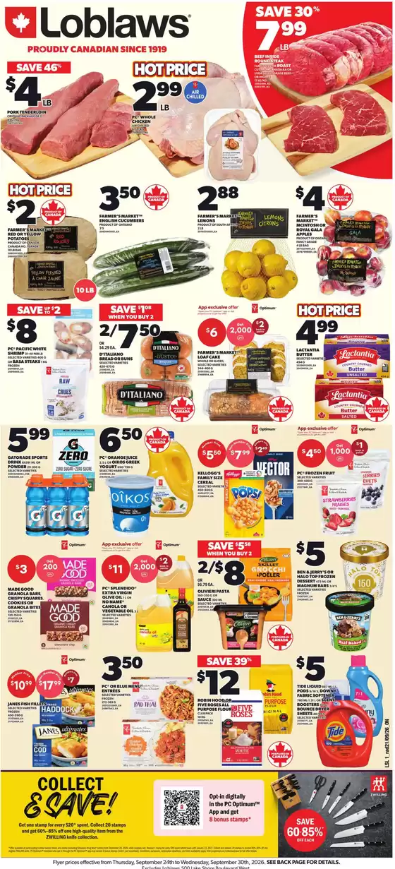 Loblaws catalogue | Weekly flyer | 2026-09-24T00:00:00.000Z - 2026-09-30T00:00:00.000Z