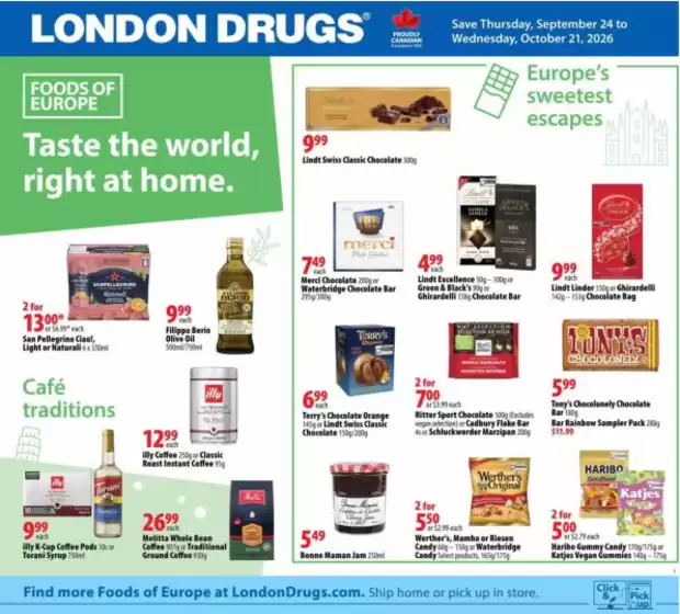 London Drugs catalogue in Okotoks | London Drugs Weekly ad | 2026-09-24T00:00:00.000Z - 2026-10-21T00:00:00.000Z