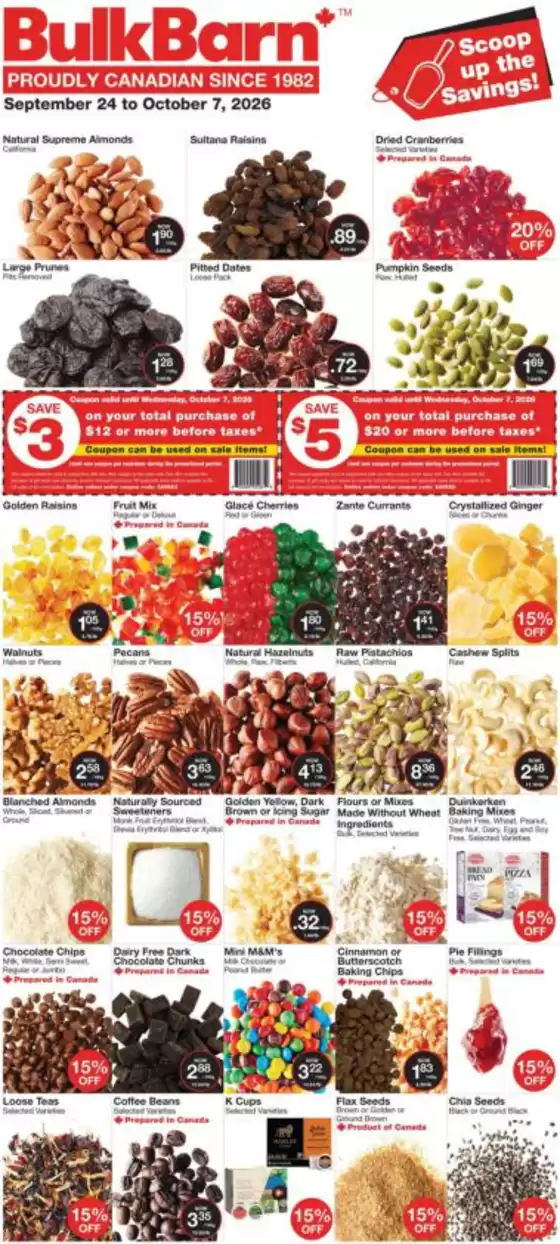 Bulk Barn catalogue | Bulk Barn Weekly ad | 2026-09-24T00:00:00.000Z - 2026-10-07T00:00:00.000Z