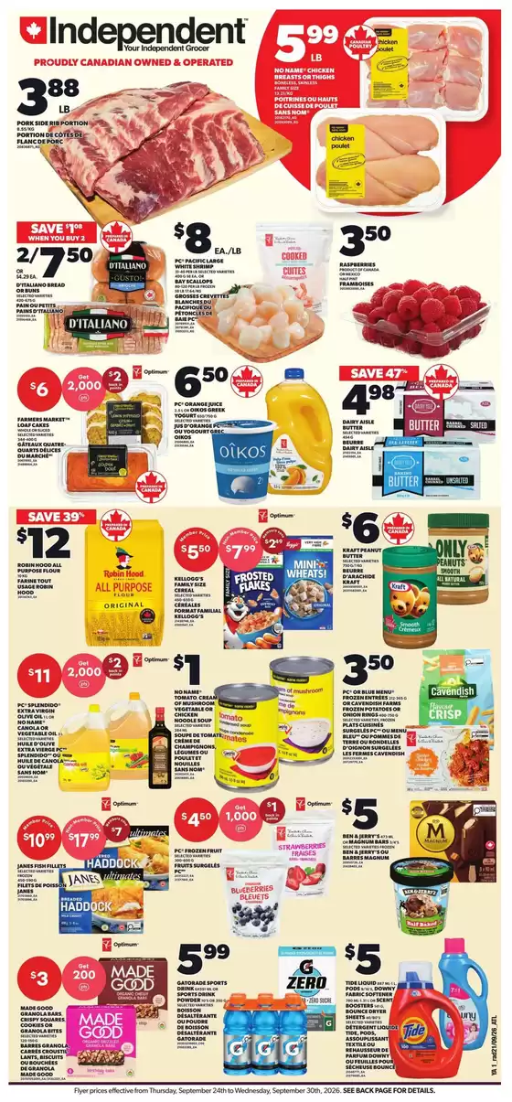 Independent Grocer catalogue | Current deals and offers | 2026-09-24T00:00:00.000Z - 2026-09-30T00:00:00.000Z