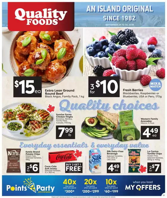 Quality Foods catalogue | Weekly flyer | 2026-09-25T00:00:00.000Z - 2026-09-30T00:00:00.000Z