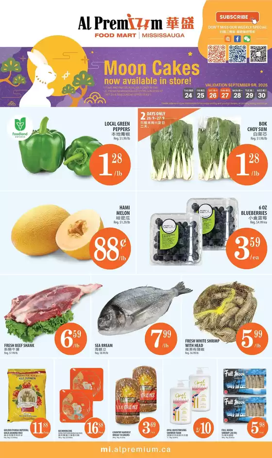 Al Premium catalogue | WEEKLY SPECIAL MISSISSAUGA | 2026-09-24T00:00:00.000Z - 2026-09-30T00:00:00.000Z