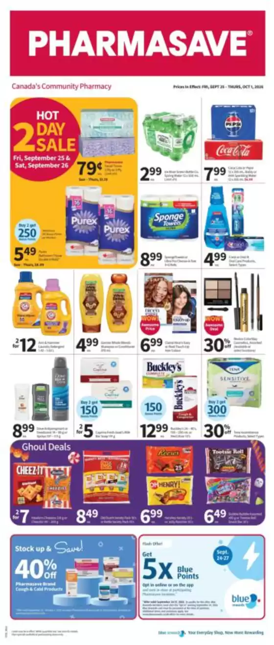 Pharmasave catalogue | Pharmasave weekly flyer | 2026-09-25T00:00:00.000Z - 2026-10-01T00:00:00.000Z