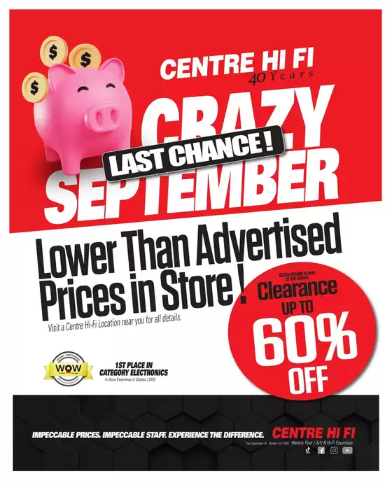Centre Hi-Fi catalogue in Hantsport | Weekly Flyer | 2026-09-25T00:00:00.000Z - 2026-10-01T00:00:00.000Z