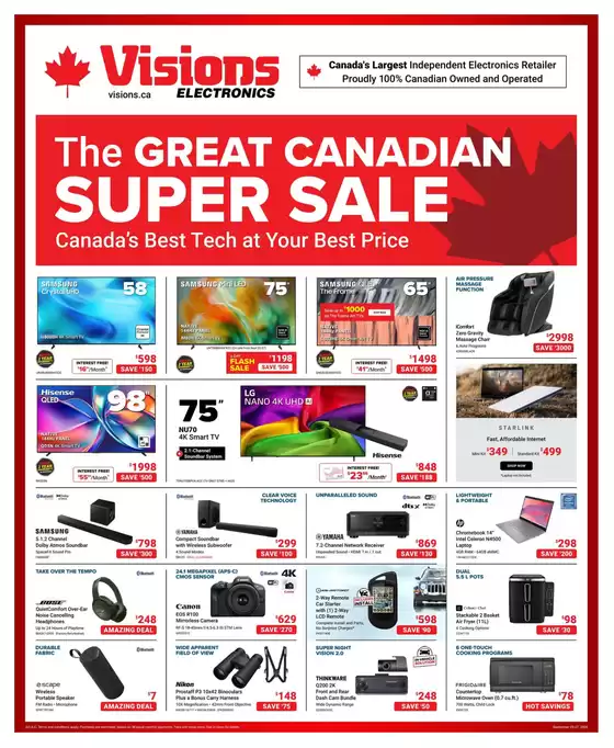 Visions Electronics catalogue | Flyer | 2026-09-25T00:00:00.000Z - 2026-10-01T00:00:00.000Z