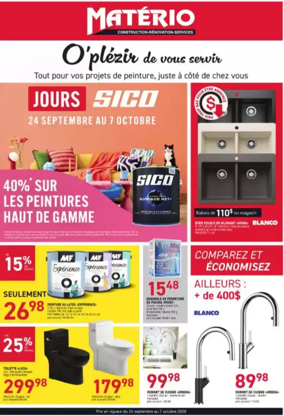 Matério catalogue in Oshawa | O'plézir de vous servir | 2026-09-25T00:00:00.000Z - 2026-10-07T00:00:00.000Z