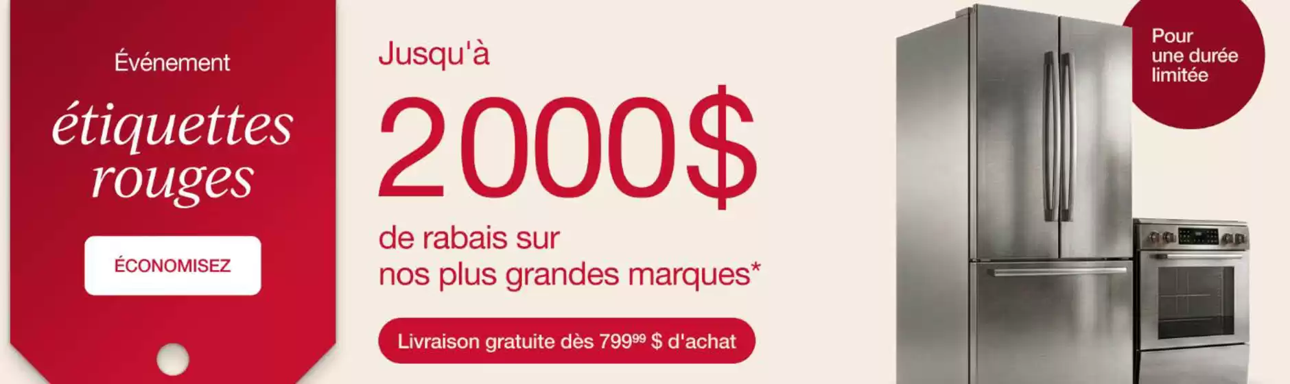 Corbeil catalogue | Jusqu'à 50% de rabais sur les électroménagers | 2026-09-28T00:00:00.000Z - 2026-10-18T00:00:00.000Z