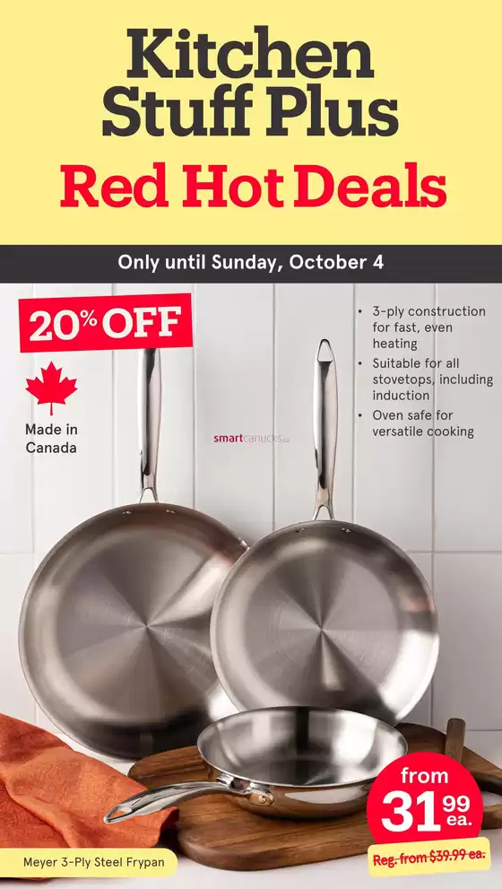 Kitchen Stuff Plus catalogue | Kitchen Stuff Plus weeky flyer | 2026-09-28T00:00:00.000Z - 2026-10-04T00:00:00.000Z