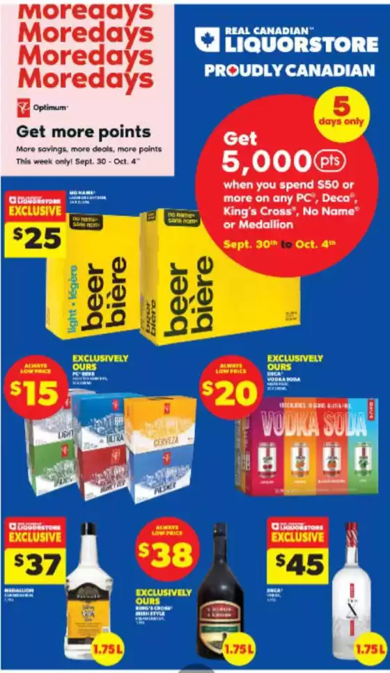 Real Canadian Liquostore catalogue | Weekly flyer  | 2026-09-30T00:00:00.000Z - 2026-10-04T00:00:00.000Z