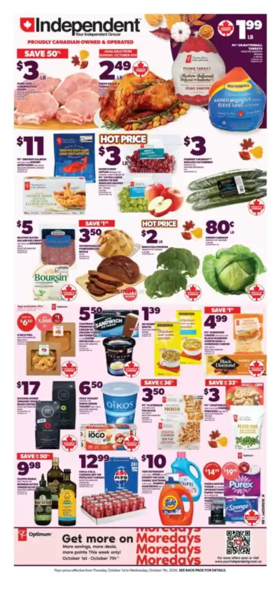 Independent Grocer catalogue in Russell ON | New offers to discover | 2026-10-01T00:00:00.000Z - 2026-10-07T00:00:00.000Z