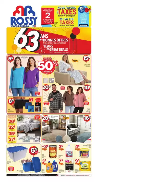 Rossy catalogue | Great offer for all customers | 2026-10-01T00:00:00.000Z - 2026-10-07T00:00:00.000Z