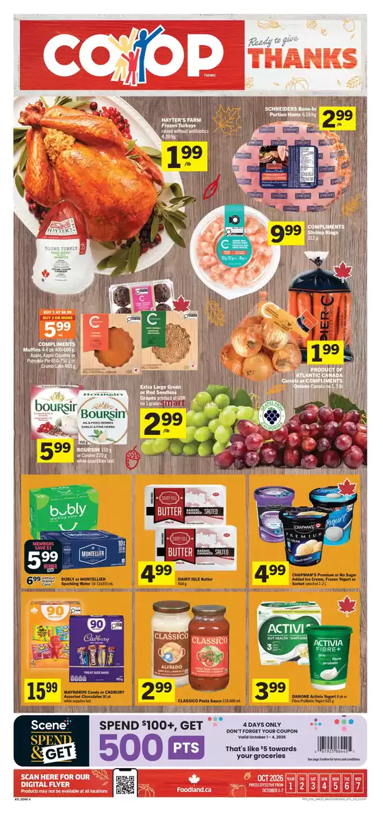 Co-op Atlantic catalogue | Weekly flyer | 2026-10-01T00:00:00.000Z - 2026-10-07T00:00:00.000Z