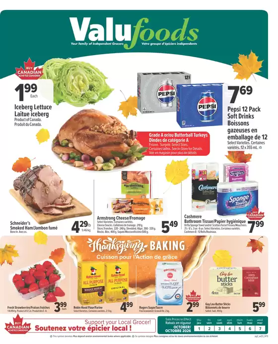 ValuFoods catalogue in Kitchener | Weekly flyer  | 2026-10-01T00:00:00.000Z - 2026-10-07T00:00:00.000Z