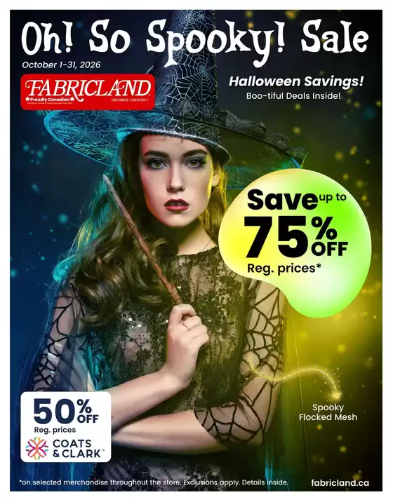 Fabricland catalogue | Flyer | 2026-10-01T00:00:00.000Z - 2026-10-31T00:00:00.000Z