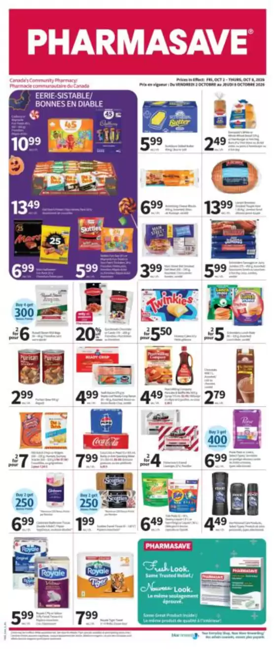Pharmasave catalogue | Pharmasave weekly flyer | 2026-10-02T00:00:00.000Z - 2026-10-08T00:00:00.000Z