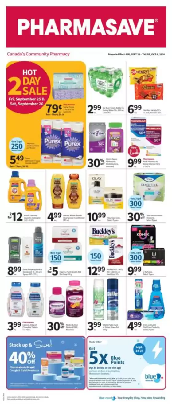 Pharmasave catalogue | Wide range of offers | 2026-09-25T00:00:00.000Z - 2026-10-08T00:00:00.000Z