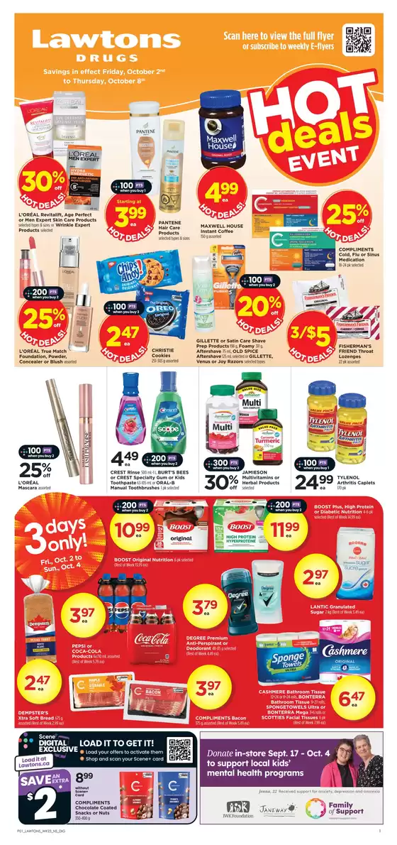 Lawtons Drugs catalogue | Hot deals event | 2026-10-02T00:00:00.000Z - 2026-10-08T00:00:00.000Z