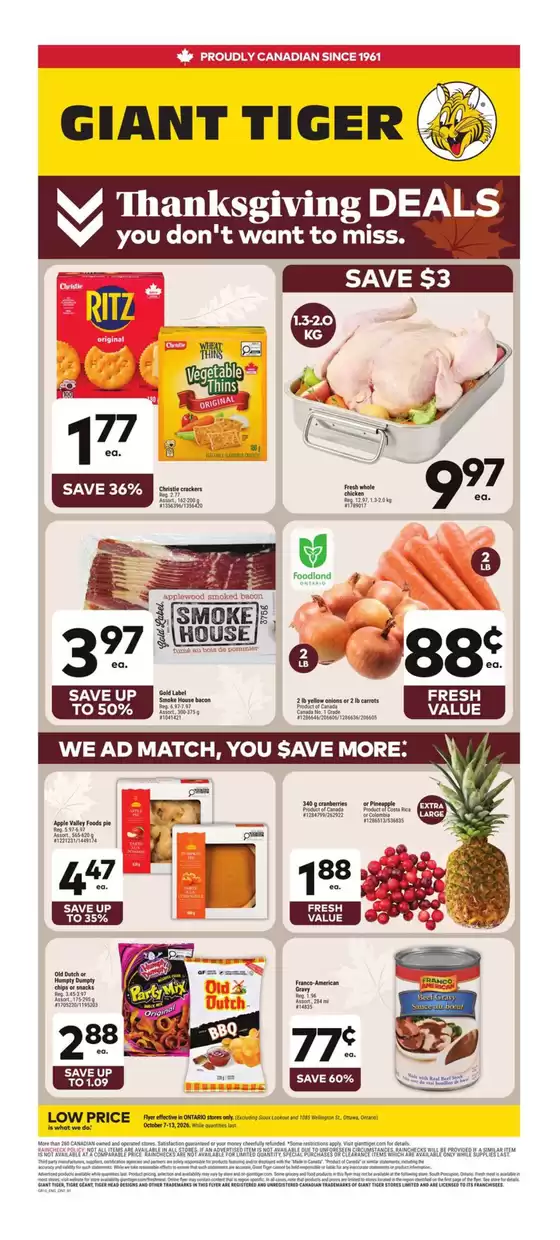 Giant Tiger catalogue | Great offer for bargain hunters | 2026-10-07T00:00:00.000Z - 2026-10-13T00:00:00.000Z