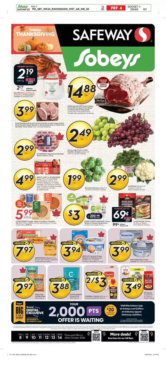 Safeway catalogue | Great discounts on selected products | 2026-10-08T00:00:00.000Z - 2026-10-14T00:00:00.000Z
