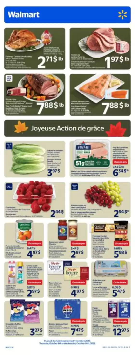 Walmart catalogue | Our best bargains | 2026-10-08T00:00:00.000Z - 2026-10-14T00:00:00.000Z