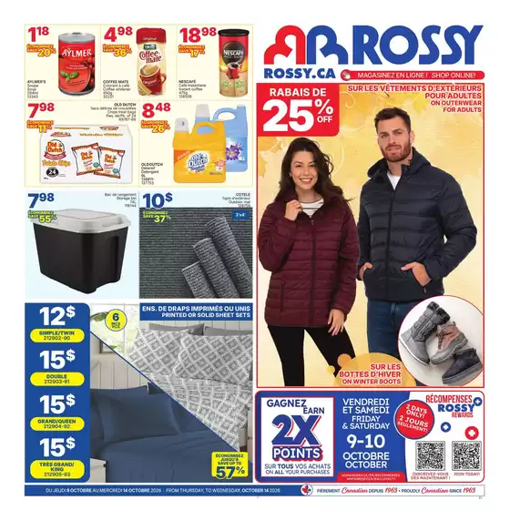 Rossy catalogue | Great offer for bargain hunters | 2026-10-08T00:00:00.000Z - 2026-10-14T00:00:00.000Z