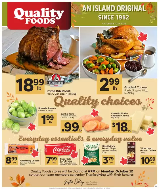 Quality Foods catalogue | Weekly flyer | 2026-10-08T00:00:00.000Z - 2026-10-14T00:00:00.000Z