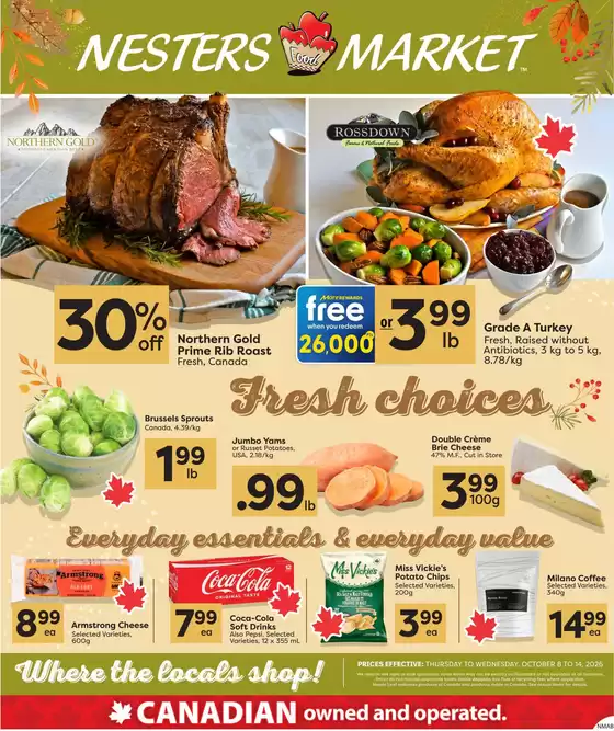 Nesters Market catalogue | Weekly flyer | 2026-10-08T00:00:00.000Z - 2026-10-14T00:00:00.000Z