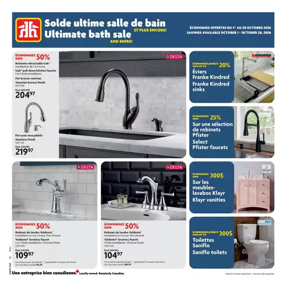 Home Hardware catalogue | Our best offers for you | 2026-10-01T00:00:00.000Z - 2026-10-28T00:00:00.000Z