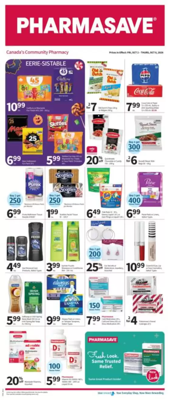 Pharmasave catalogue | Discover attractive offers | 2026-10-02T00:00:00.000Z - 2026-10-08T00:00:00.000Z