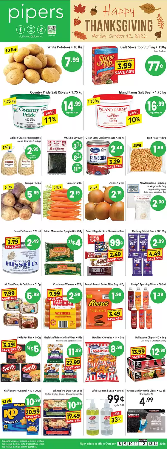 Pipers catalogue | Flyer Pipers | 2026-10-08T00:00:00.000Z - 2026-10-14T00:00:00.000Z