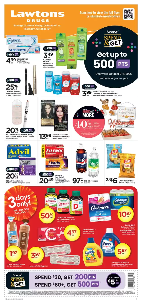 Lawtons Drugs catalogue | Weekly savings | 2026-10-09T00:00:00.000Z - 2026-10-15T00:00:00.000Z