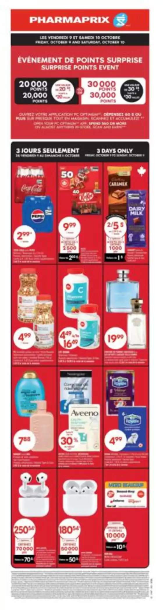 Shoppers Drug Mart catalogue | Great discounts on selected products | 2026-10-09T00:00:00.000Z - 2026-10-11T00:00:00.000Z