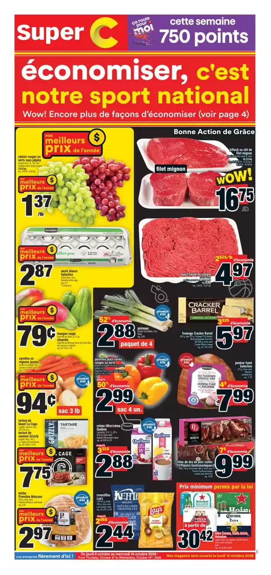 Super C catalogue | Exclusive bargains | 2026-10-08T00:00:00.000Z - 2026-10-14T00:00:00.000Z